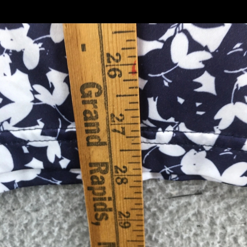 Michael Kors Mens Blue/Purple and White Floral Shirt Size Large - Picture 5 of 9